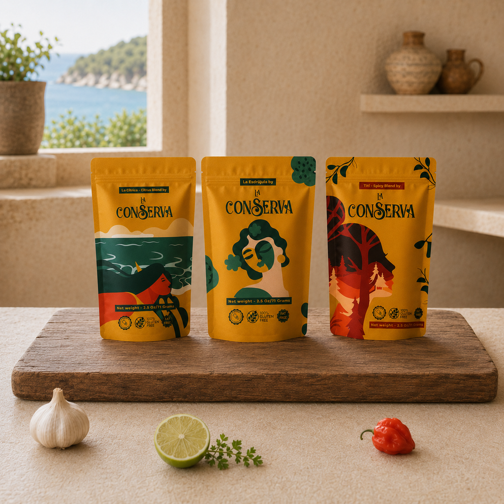 3-Pack Las Bases Del Sabor Pouch Bundle