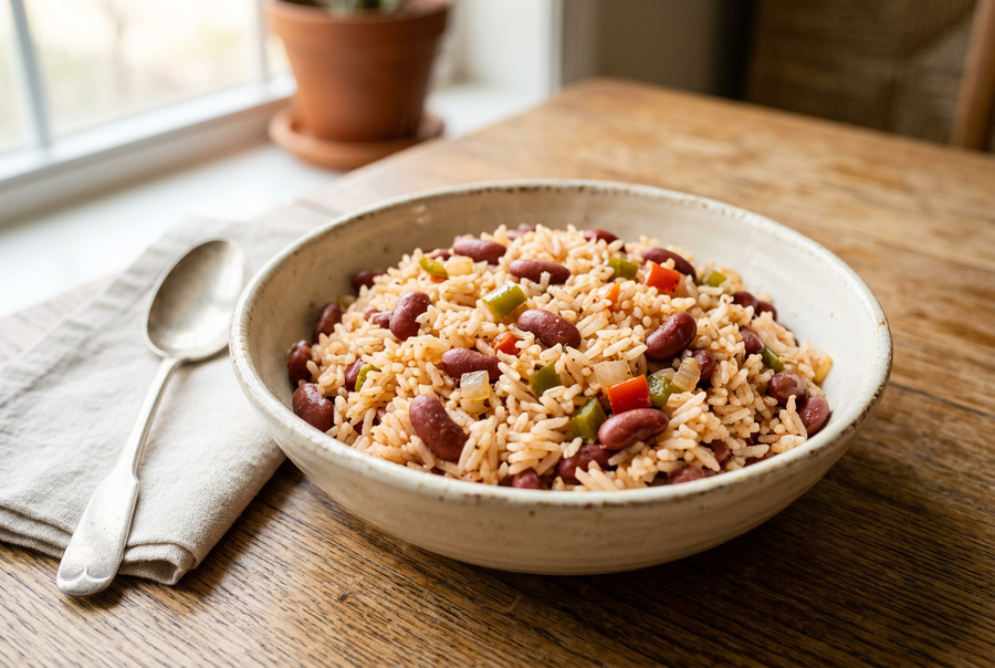 Dominican Rice & Beans