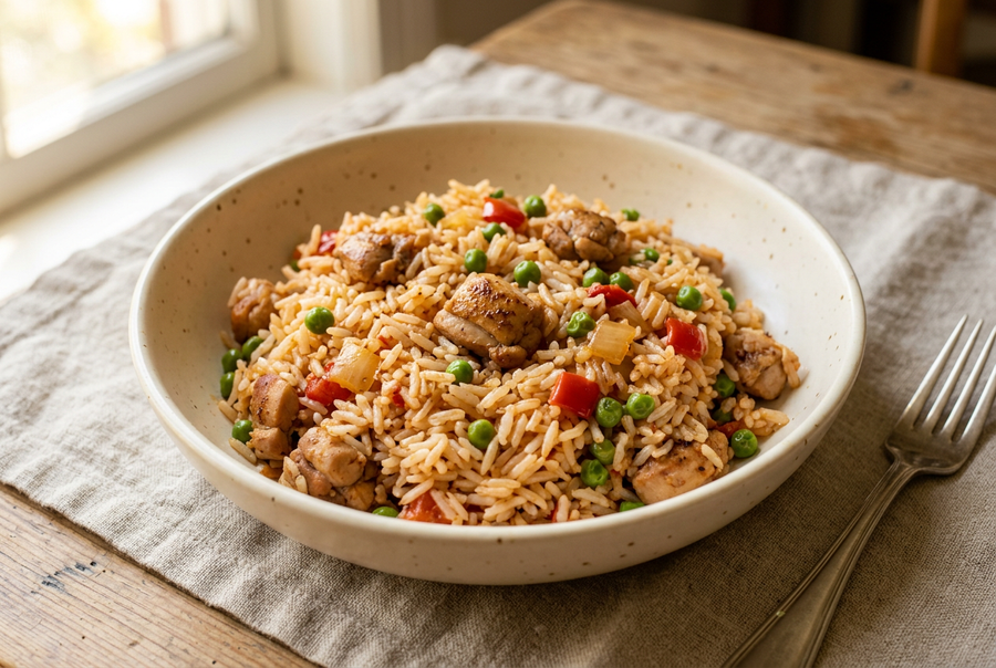 One-Pot Chicken & Rice