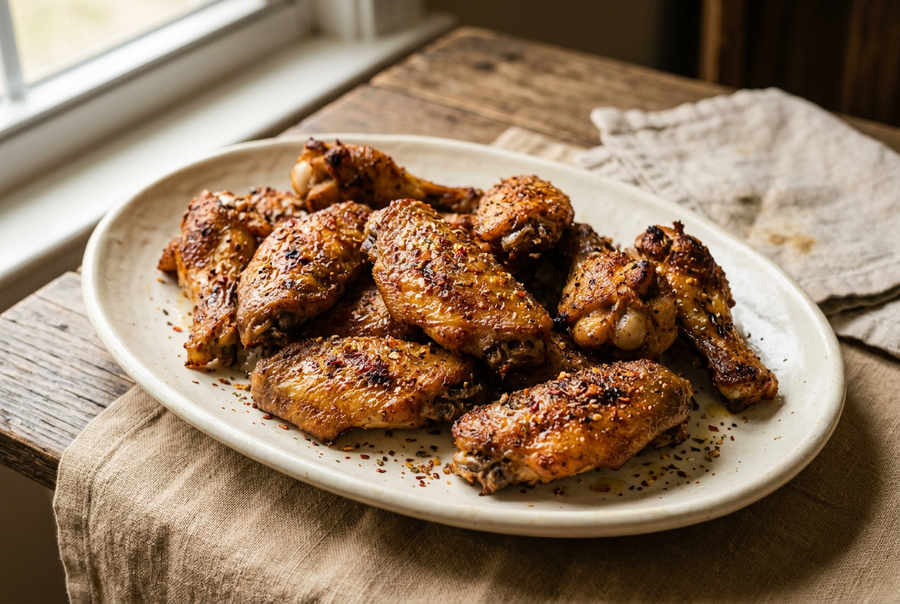 Caribbean Spicy Chicken Wings